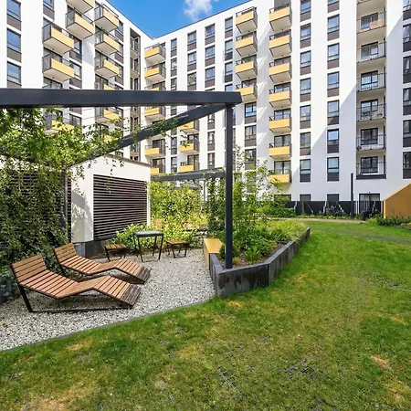 Апартаменти Nowoczesny Apartament Z Tarasem Wroclaw Braniborska 72 By Heyrent Вроцлав