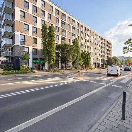 Апартаменти Nowoczesny Apartament Z Tarasem Wroclaw Braniborska 72 By Heyrent